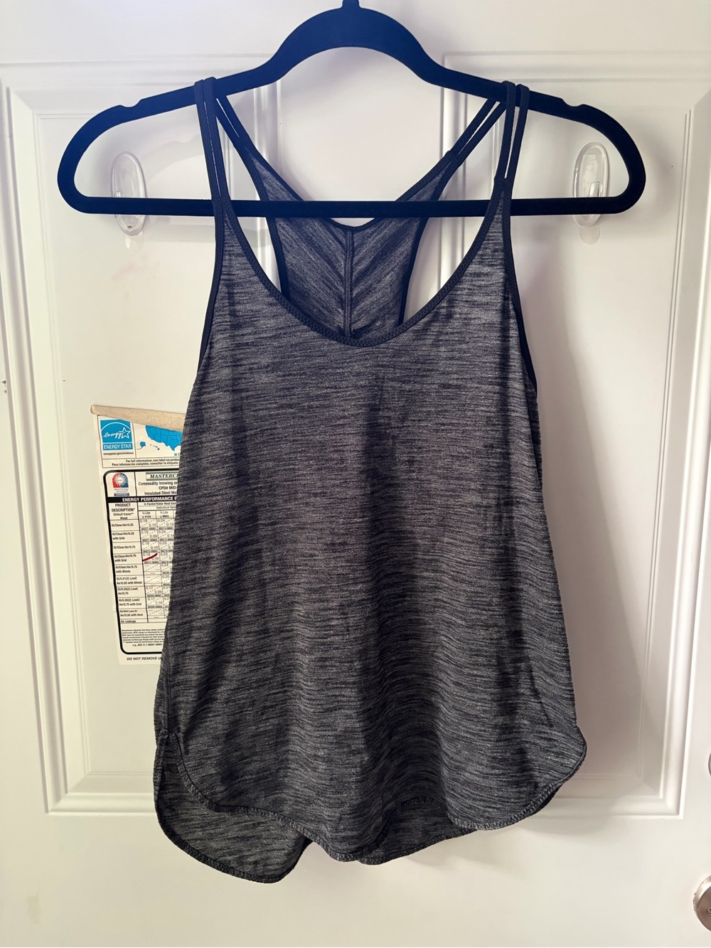 Lululemon What The Sport Singlet II Tank Top Heathered Black